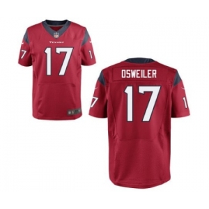 nike nfl jerseys houston texans #17 osweiler red[Elite]