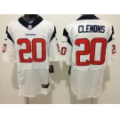 nike nfl jerseys houston texans #20 clemons white[Elite][clemons]