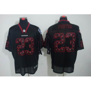 nike nfl jerseys houston texans #23 foster black[Elite united sideline]