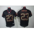 nike nfl jerseys houston texans #23 foster black[camo fashion Elite]