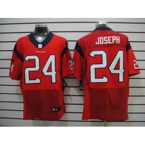 nike nfl jerseys houston texans #24 joseph red[Elite]