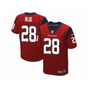 nike nfl jerseys houston texans #28 alfred blue red[Elite]