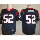 nike nfl jerseys houston texans #52 dobbins blue[Elite]