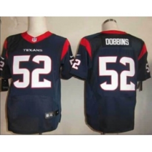 nike nfl jerseys houston texans #52 dobbins blue[Elite]