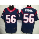 nike nfl jerseys houston texans #56 cushing blue[elite]