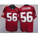 nike nfl jerseys houston texans #56 cushing red[Elite 10th patch]