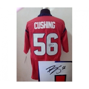 nike nfl jerseys houston texans #56 cushing red[Elite signature]