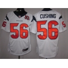 nike nfl jerseys houston texans #56 cushing white[Elite 10th patch]