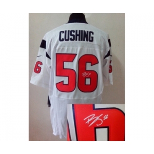 nike nfl jerseys houston texans #56 cushing white[Elite signature]