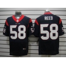 nike nfl jerseys houston texans #58 reed dk.blue[Elite]