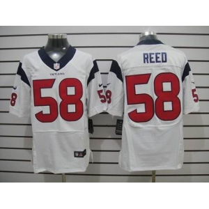 nike nfl jerseys houston texans #58 reed white[Elite]
