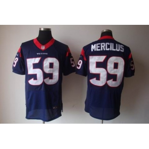 nike nfl jerseys houston texans #59 mercilus blue[elite]