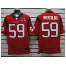 nike nfl jerseys houston texans #59 mercilus red[Elite 10th patch]