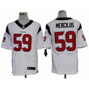 nike nfl jerseys houston texans #59 mercilus white[elite]