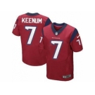 nike nfl jerseys houston texans #7 case keenum red [Elite]