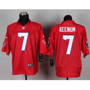 nike nfl jerseys houston texans #7 keenum red[Elite]