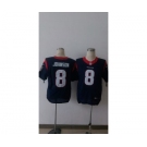 nike nfl jerseys houston texans #8 johnson blue[Elite][johnson]