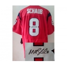 nike nfl jerseys houston texans #8 schaub red[Elite signature]