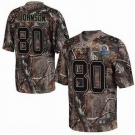 nike nfl jerseys houston texans #80 a.johnson camo[Elite 50th Patch]