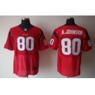 nike nfl jerseys houston texans #80 a.johnson red[elite]