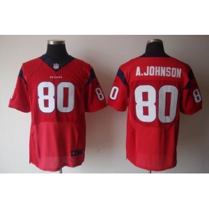 nike nfl jerseys houston texans #80 a.johnson red[elite]