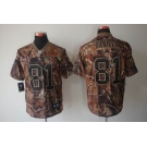 nike nfl jerseys houston texans #81 daniels camo[Elite]