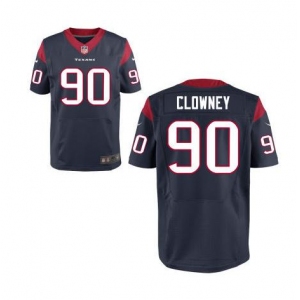 nike nfl jerseys houston texans #90 clowney blue[Elite][clowney]