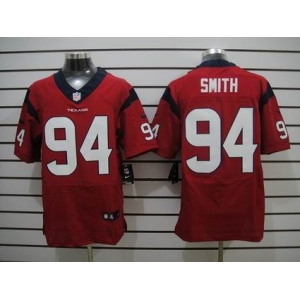 nike nfl jerseys houston texans #94 Ssimth red[Elite]