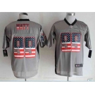 nike nfl jerseys houston texans #99 watt grey[Elite USA flag fashion shadow]