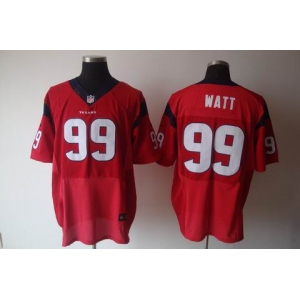 nike nfl jerseys houston texans #99 watt red[elite]