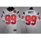 nike nfl jerseys houston texans #99 watt white[10th patch elite]