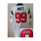 nike nfl jerseys houston texans #99 watt white[Elite signature]