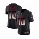 Men Houston Texans #10 DeAndre Hopkins Black Smoke Fashion Limited Jersey