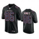 Men Houston Texans #86 Dalton Schultz Black Fashion Vapor Untouchable Limited Stitched Football Jersey