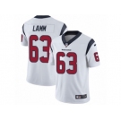 Men Nike Houston Texans #63 Kendall Lamm White Vapor Untouchable Limited Player NFL Jersey