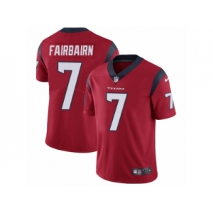 Men Nike Houston Texans #7 Kaimi Fairbairn Red Alternate Vapor Untouchable Limited Player NFL Jersey