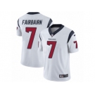 Men Nike Houston Texans #7 Kaimi Fairbairn White Vapor Untouchable Limited Player NFL Jersey