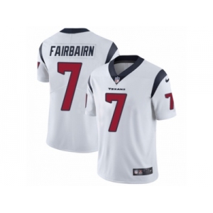 Men Nike Houston Texans #7 Kaimi Fairbairn White Vapor Untouchable Limited Player NFL Jersey