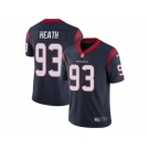 Men Nike Houston Texans #93 Joel Heath Navy Blue Team Color Vapor Untouchable Limited Player NFL Jersey