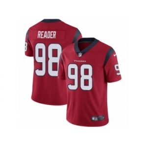 Men Nike Houston Texans #98 D.J. Reader Red Alternate Vapor Untouchable Limited Player NFL Jersey