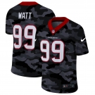 Men Nike Men's Houston Texans #99 Watt 2020 Nike Camo Salute to Service Limited Jersey