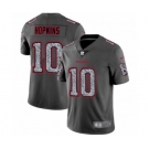 Men's Houston Texans #10 DeAndre Hopkins Limited Gray Static Fashion Limited Football Jersey