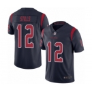 Men's Houston Texans #12 Kenny Stills Limited Navy Blue Rush Vapor Untouchable Football Jersey