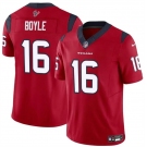 Men's Houston Texans #16 Tim Boyle Red 2024 F.U.S.E Vapor Untouchable Stitched Football Jersey