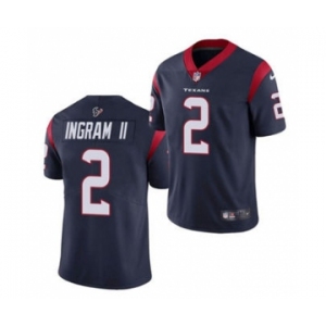 Men's Houston Texans #2 Mark Ingram II Navy Vapor Untouchable Limited Stitched Jersey