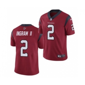 Men's Houston Texans #2 Mark Ingram II Red Vapor Untouchable Limited Stitched Jersey