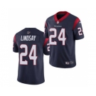 Men's Houston Texans #24 Phillip Lindsay Navy Vapor Untouchable Limited Stitched Jersey