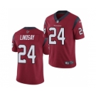 Men's Houston Texans #24 Phillip Lindsay White Vapor Untouchable Limited Stitched Jersey