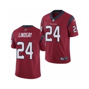 Men's Houston Texans #24 Phillip Lindsay White Vapor Untouchable Limited Stitched Jersey
