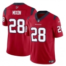 Men's Houston Texans #28 Joe Mixon Red 2024 F.U.S.E. Vapor Untouchable Football Stitched Jersey